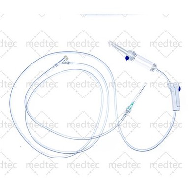 Set de infusión médica